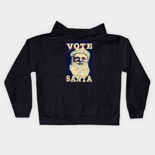 Vote Santa Kids Hoodie